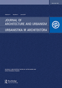 Cover image for Journal of Architecture and Urbanism, Volume 41, Issue 2, 2017