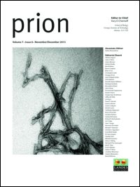Cover image for Prion, Volume 13, Issue sup1, 2019