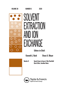 Cover image for Solvent Extraction and Ion Exchange, Volume 38, Issue 6, 2020