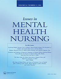 Cover image for Issues in Mental Health Nursing, Volume 36, Issue 11, 2015