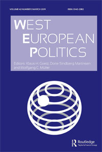 Cover image for West European Politics, Volume 42, Issue 3, 2019