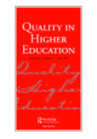 Cover image for Quality in Higher Education, Volume 21, Issue 1, 2015