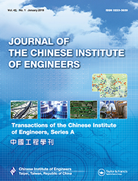 Cover image for Journal of the Chinese Institute of Engineers, Volume 42, Issue 1, 2019