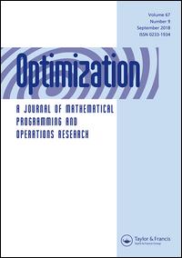 Cover image for Optimization, Volume 67, Issue 6, 2018
