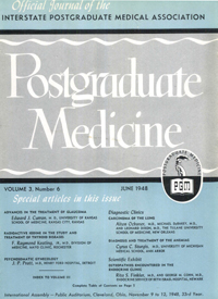 Cover image for Postgraduate Medicine, Volume 3, Issue 6, 1948