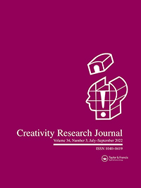 Cover image for Creativity Research Journal, Volume 34, Issue 3, 2022