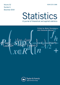 Cover image for Statistics, Volume 52, Issue 6, 2018