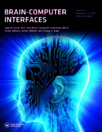Cover image for Brain-Computer Interfaces, Volume 2, Issue 2-3, 2015