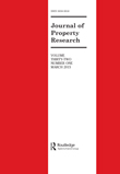 Cover image for Journal of Property Research, Volume 32, Issue 1, 2015