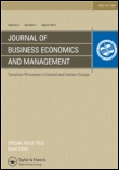 Cover image for Journal of Business Economics and Management, Volume 14, Issue 2, 2013