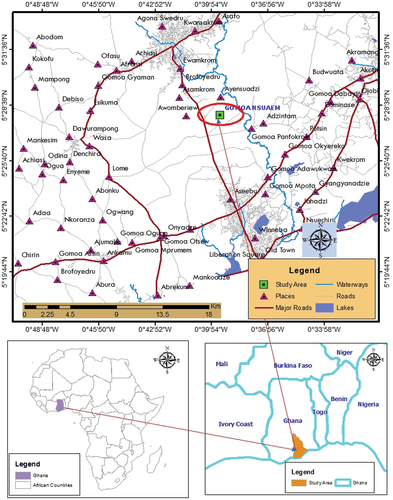 Figure 1. Map of Study Area..