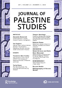 Cover image for Journal of Palestine Studies, Volume 52, Issue 3, 2023