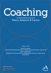 Cover image for Coaching: An International Journal of Theory, Research and Practice, Volume 16, Issue 1, 2023
