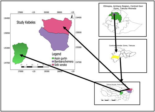 Figure 2. Map of the study area.