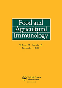 Cover image for Food and Agricultural Immunology, Volume 27, Issue 5, 2016