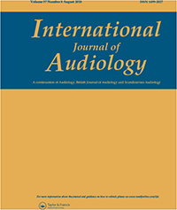 Cover image for International Journal of Audiology, Volume 57, Issue 8, 2018