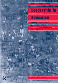 Cover image for International Journal of Leadership in Education, Volume 24, Issue 4, 2021