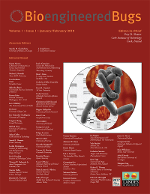 Cover image for Bioengineered, Volume 1, Issue 1, 2010