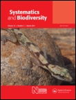 Cover image for Systematics and Biodiversity, Volume 11, Issue 4, 2013