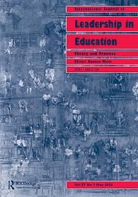 Cover image for International Journal of Leadership in Education, Volume 27, Issue 3, 2024