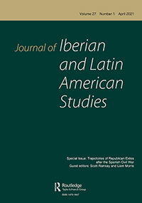 Cover image for Journal of Iberian and Latin American Studies, Volume 27, Issue 1, 2021