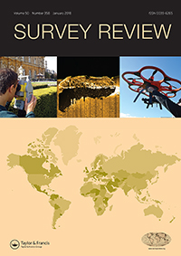 Cover image for Survey Review, Volume 50, Issue 358, 2018