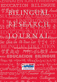 Cover image for Bilingual Research Journal, Volume 44, Issue 1, 2021