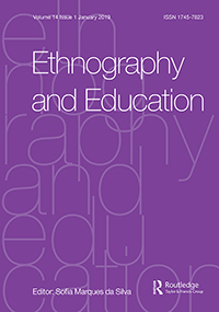 Cover image for Ethnography and Education, Volume 14, Issue 1, 2019