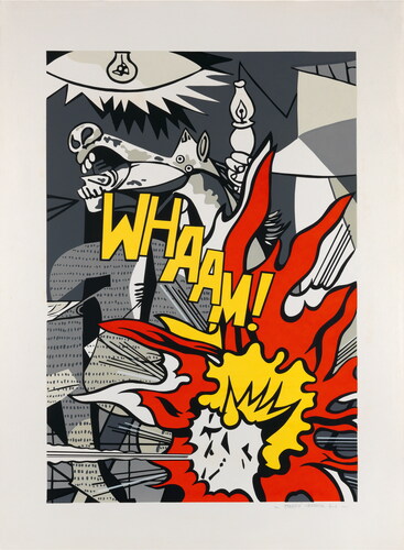 Figure 8 Equipo Crónica, Guernica, 1971. Serigraph, 75.3 x 55.4 cm, Institut Valencià d'Art Modern, Valencia © DACS 2022.