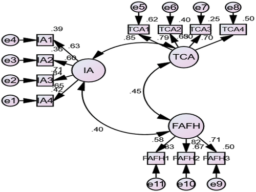 Figure 1. Three-model statistical anxiety.