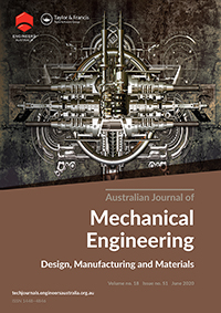Cover image for Australian Journal of Mechanical Engineering, Volume 18, Issue sup1, 2020
