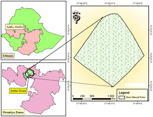 Figure 1. Map of the study area.