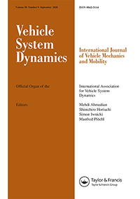 Cover image for Vehicle System Dynamics, Volume 58, Issue 9, 2020