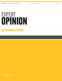 Cover image for Expert Opinion on Pharmacotherapy, Volume 21, Issue 17, 2020