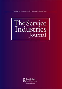 Cover image for The Service Industries Journal, Volume 43, Issue 15-16, 2023