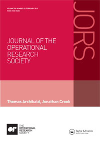 Cover image for Journal of the Operational Research Society, Volume 70, Issue 2, 2019