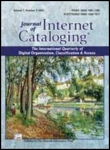 Cover image for Journal of Library Metadata, Volume 3, Issue 1, 2000