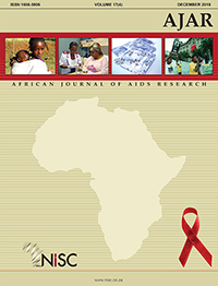 Cover image for African Journal of AIDS Research, Volume 17, Issue 4, 2018