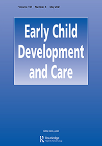 Cover image for Early Child Development and Care, Volume 191, Issue 5, 2021