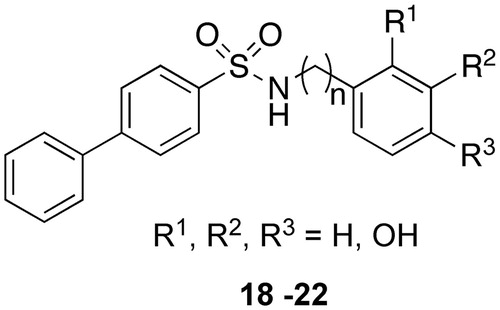 Figure 2. Catechol-based MMP inhibitors.