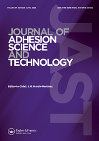 Cover image for Journal of Adhesion Science and Technology, Volume 37, Issue 8, 2023