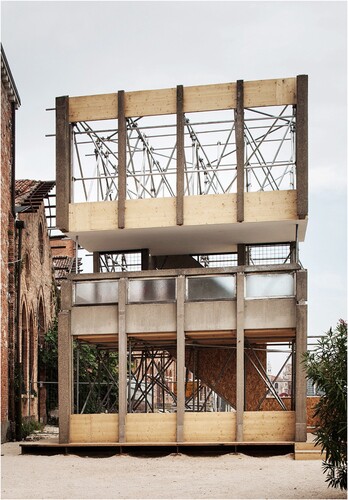 Figure 2. Venice Architecture Biennale exhibition 2018. Source: Image courtesy by Hatherley, O., 2018. Perspectives, Robin Hood Gardens [online]. Available from: https://assemblepapers.com.au/2018/11/15/robin-hood-gardens/ [Accessed 12 November 2022].
