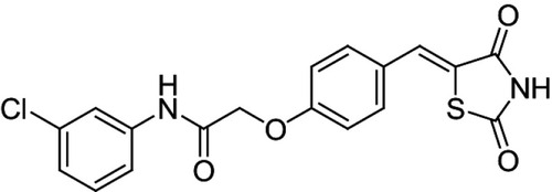Figure 1 Chemical structure of SKLB023.