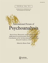 Cover image for International Forum of Psychoanalysis, Volume 33, Issue 2, 2024