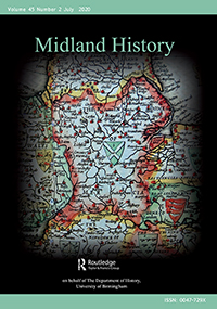 Cover image for Midland History, Volume 45, Issue 2, 2020