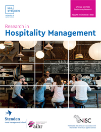 Cover image for Research in Hospitality Management, Volume 12, Issue 3, 2022