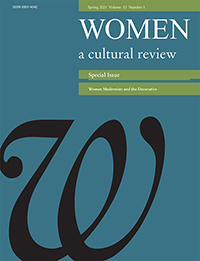 Cover image for Women: a cultural review, Volume 32, Issue 1, 2021