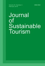 Cover image for Journal of Sustainable Tourism, Volume 23, Issue 2, 2015