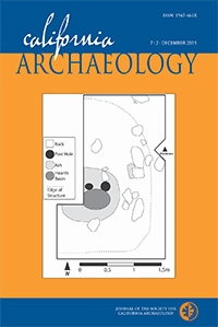 Cover image for California Archaeology, Volume 3, Issue 2, 2011