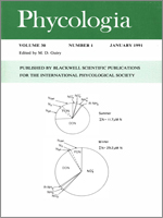 Cover image for Phycologia, Volume 30, Issue 1, 1991